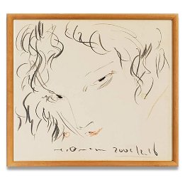 天野喜孝色紙原画
